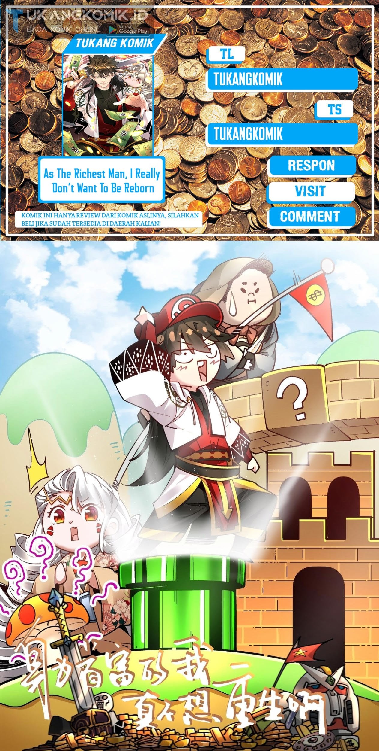 Komik As The Richest Man, I Really Don’t Want To Be Reborn Chapter 44 gambar 1