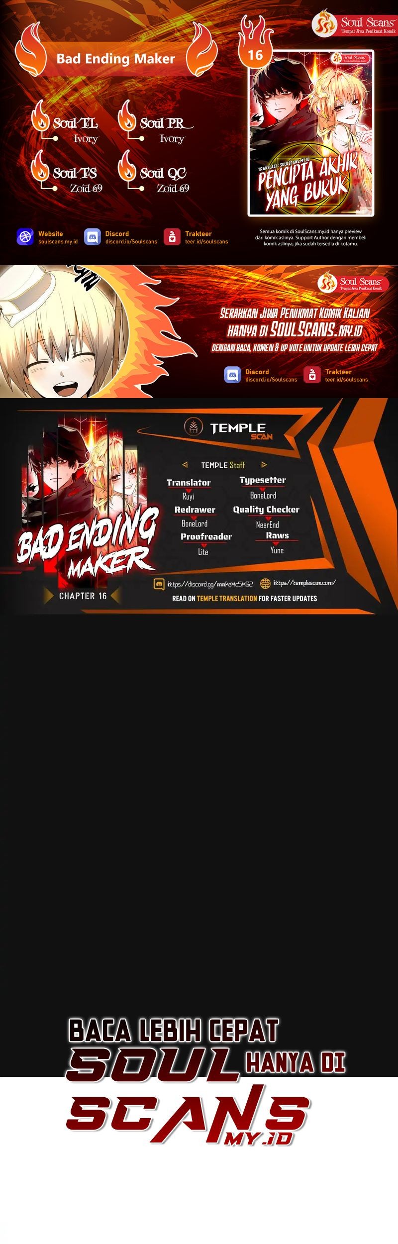 Komik Bad Ending Maker Chapter 16 gambar 1