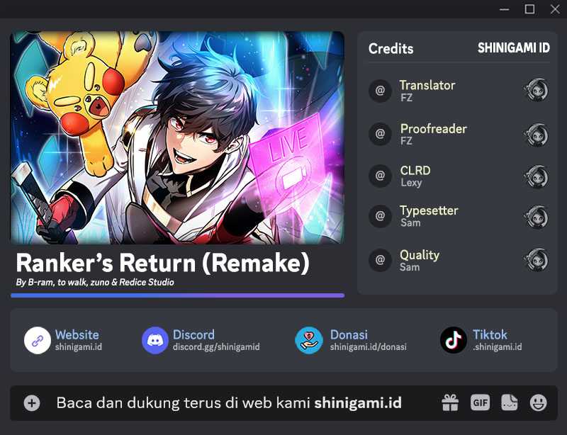 Komik Ranker’s Return (Remake) Chapter 115 gambar 1