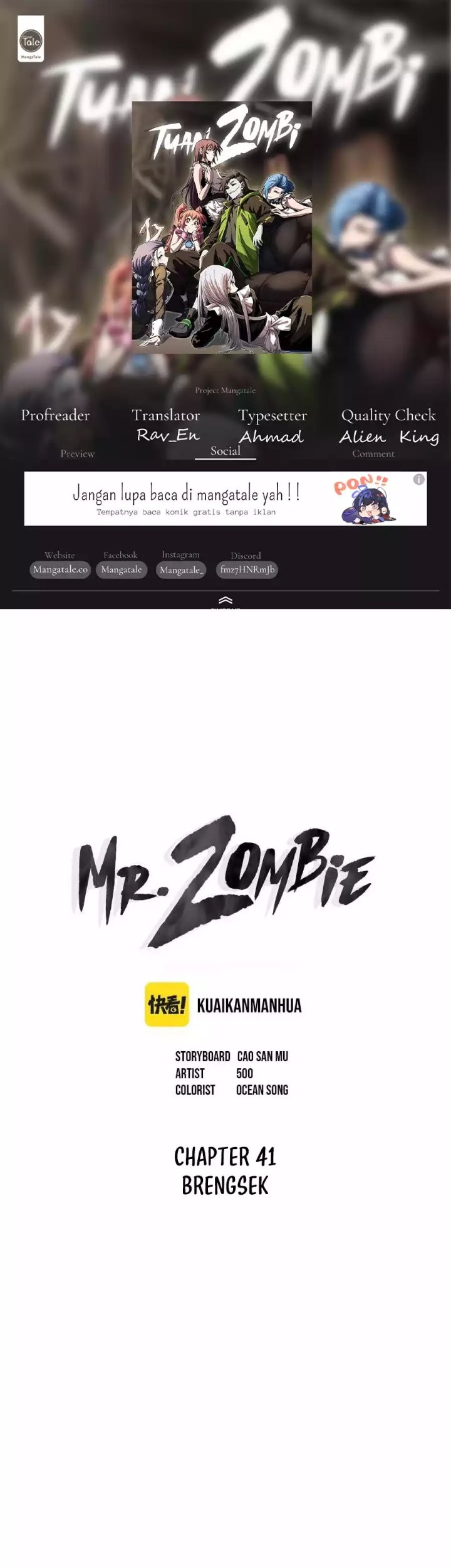 Komik Mr. Zombie Chapter 41 gambar 1