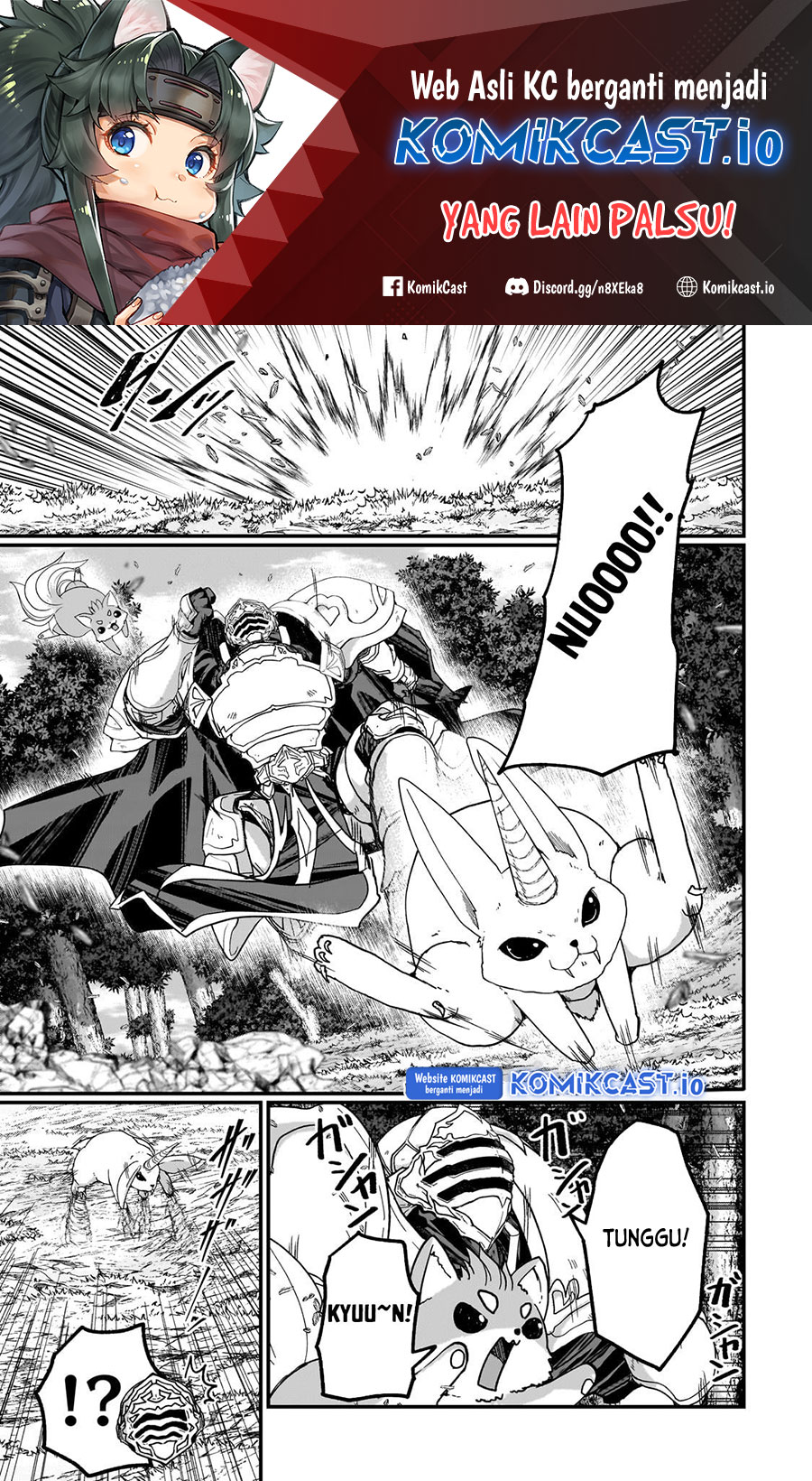 Manga Gaikotsu Kishi-sama, Tadaima Isekai e Odekake-chuu Chapter 59 gambar 2
