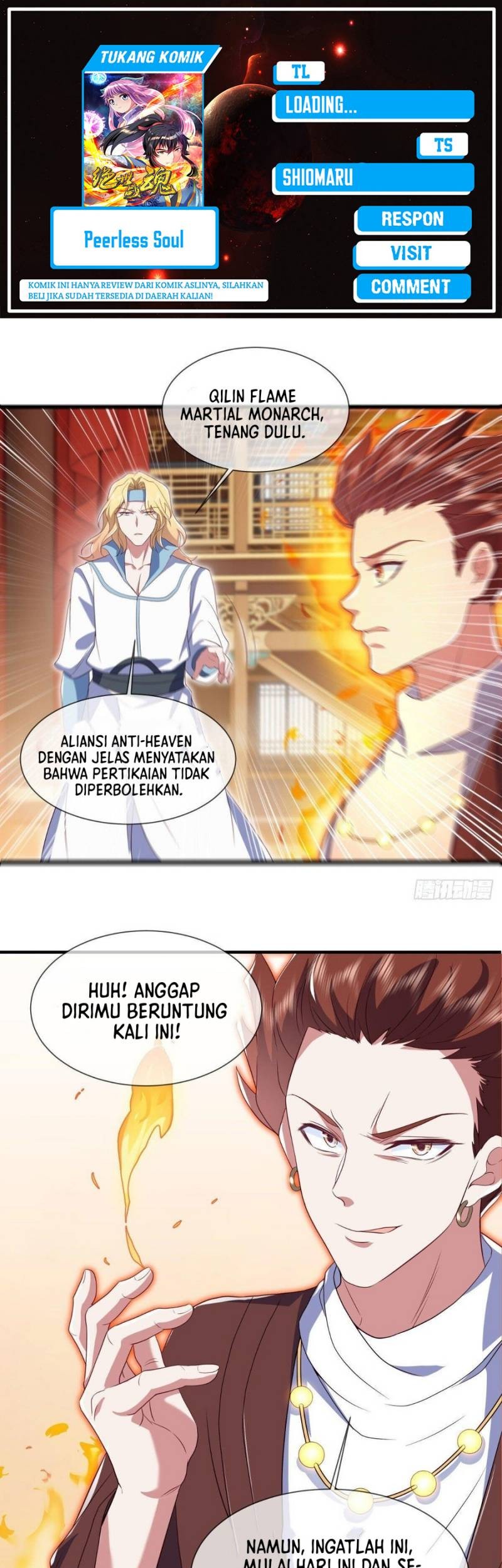 Komik Peerless Soul Chapter 504 gambar 1