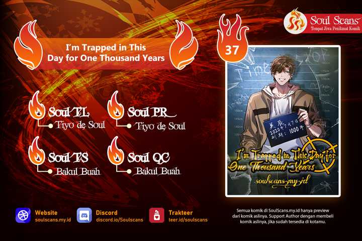 Komik I’m Trapped in This Day for One Thousand Years Chapter 37 gambar 1