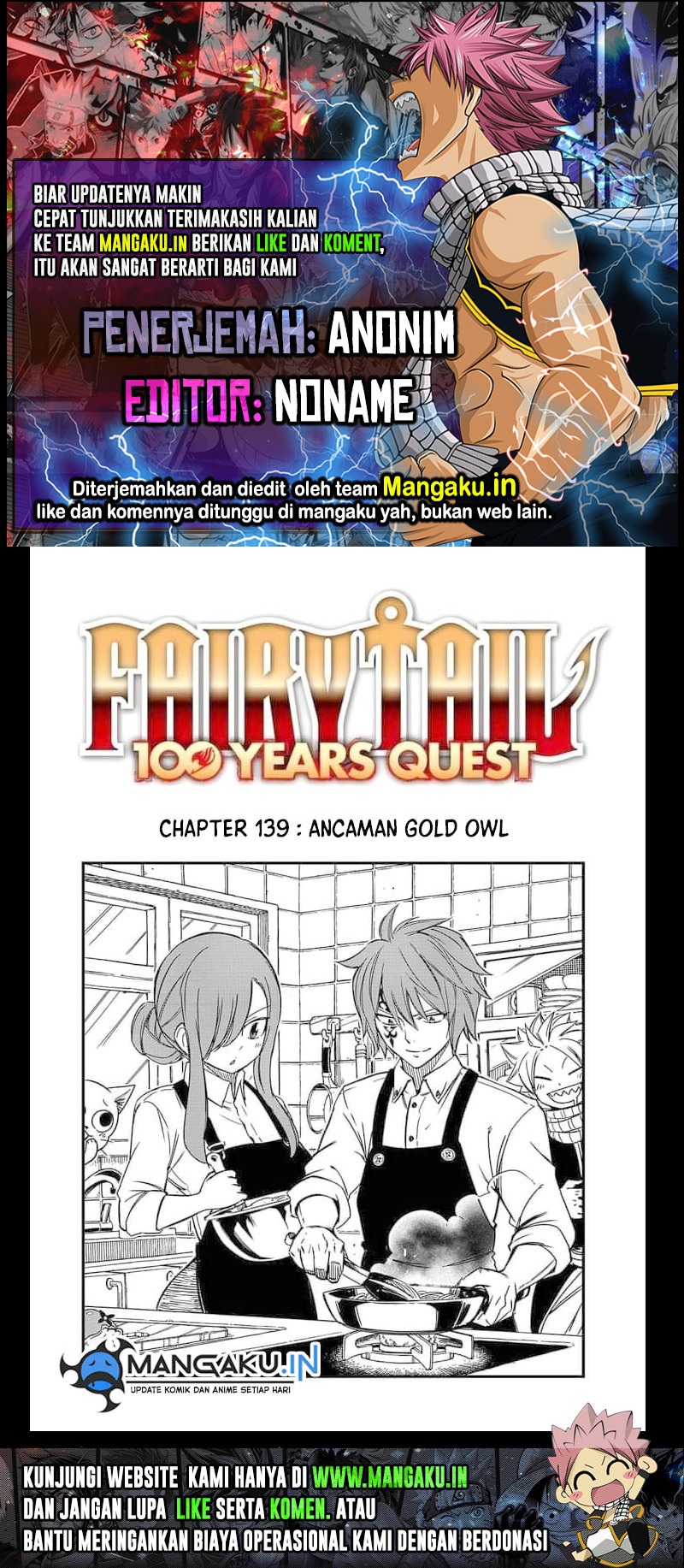 Komik Fairy Tail: 100 Years Quest Chapter 139 gambar 1