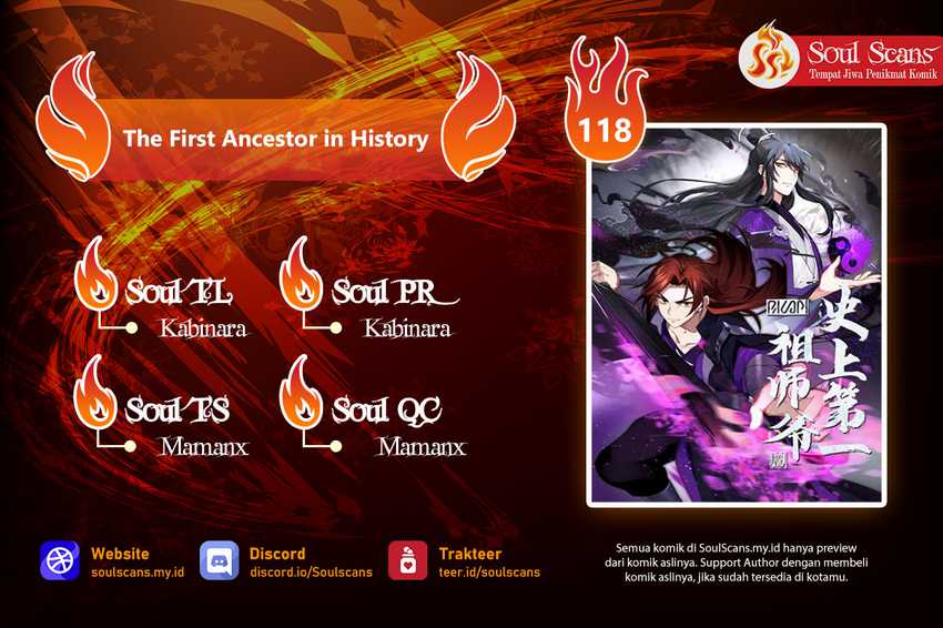 Komik The First Ancestor in History Chapter 118 gambar 1