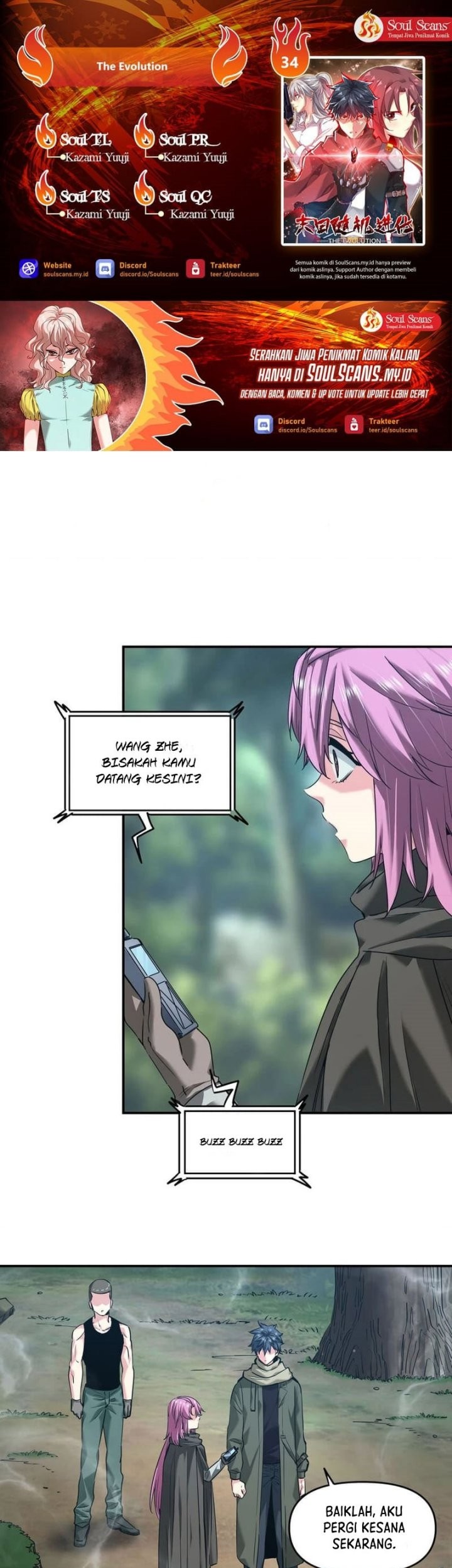 Komik The Evolution Chapter 34 gambar 1