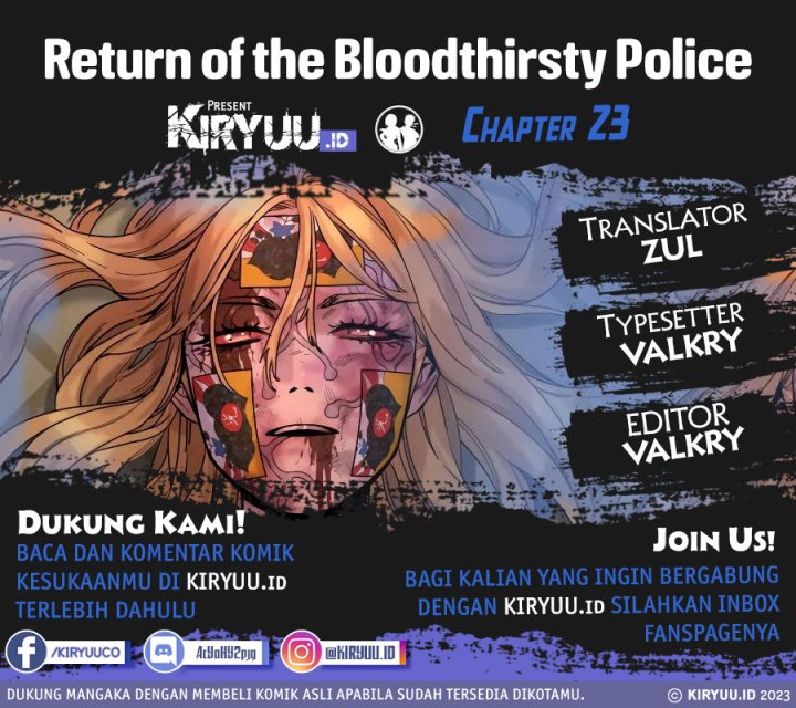 Komik Return of the Bloodthirsty Police Chapter 23 gambar 1
