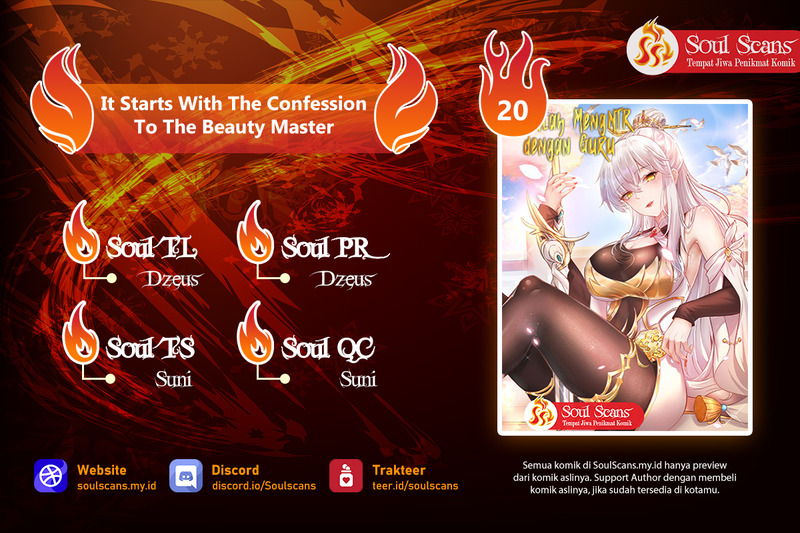 Komik Starting With Confessing With the Beautiful Master Chapter 20 gambar 1