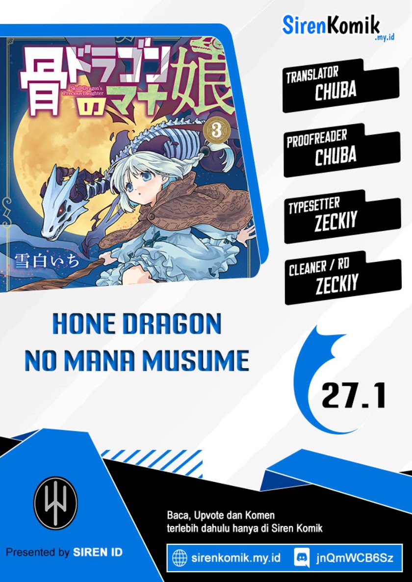 Komik Hone Dragon no Mana Musume Chapter 27.1 gambar 1