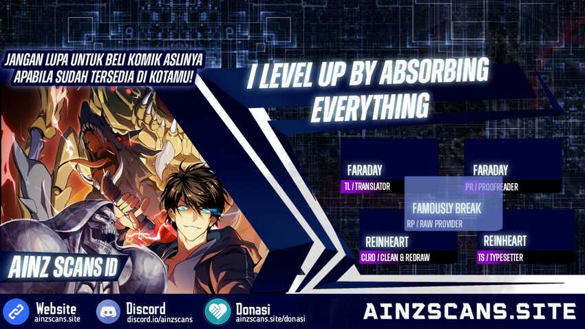 Komik I Level Up By Absorbing Everything Chapter 09 gambar 1