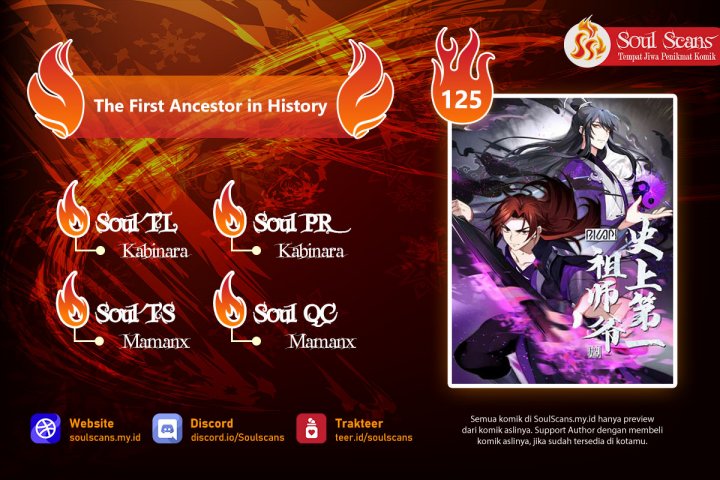 Komik The First Ancestor in History Chapter 125 gambar 1