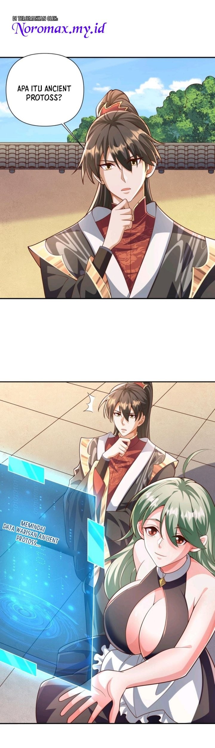 Manhua It’s Over! The Queen’s Soft Rice Husband is Actually Invincible Chapter 230 gambar 2