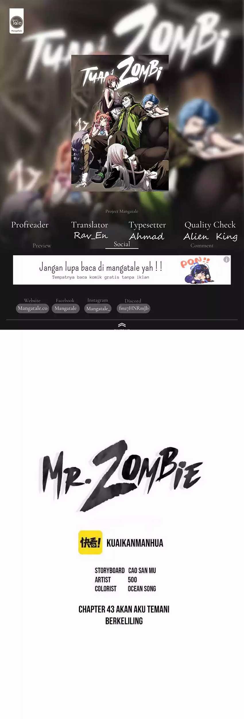 Komik Mr. Zombie Chapter 43 gambar 1