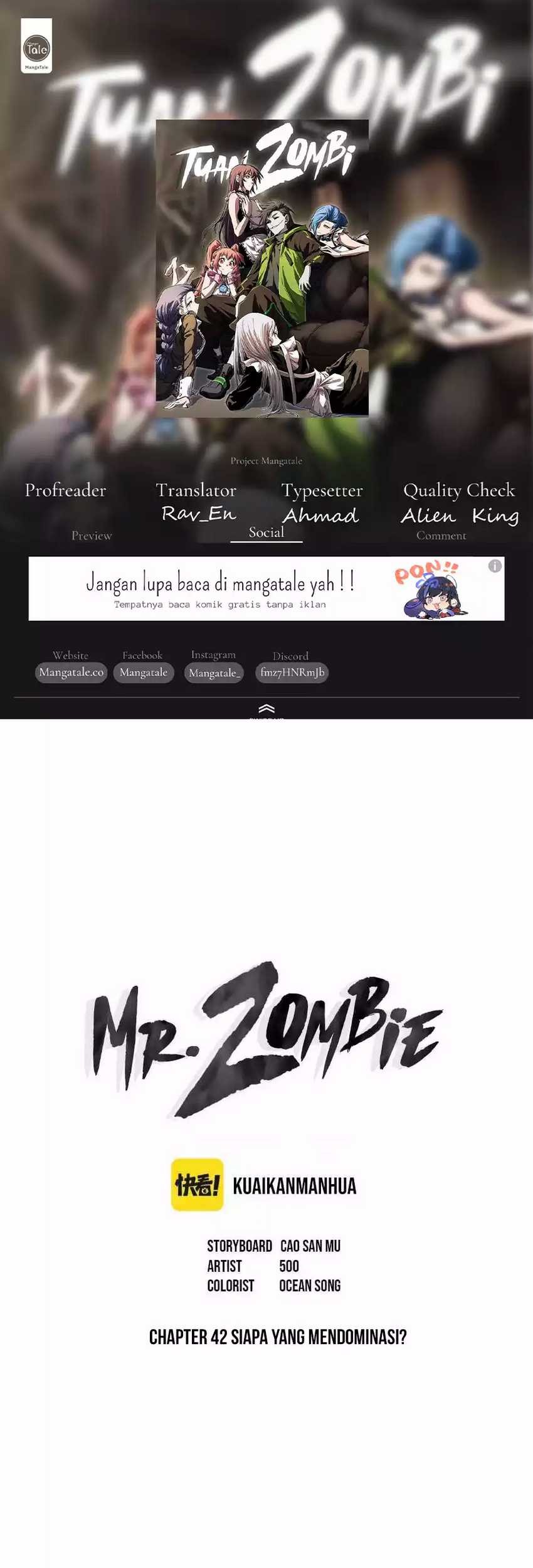 Komik Mr. Zombie Chapter 42 gambar 1