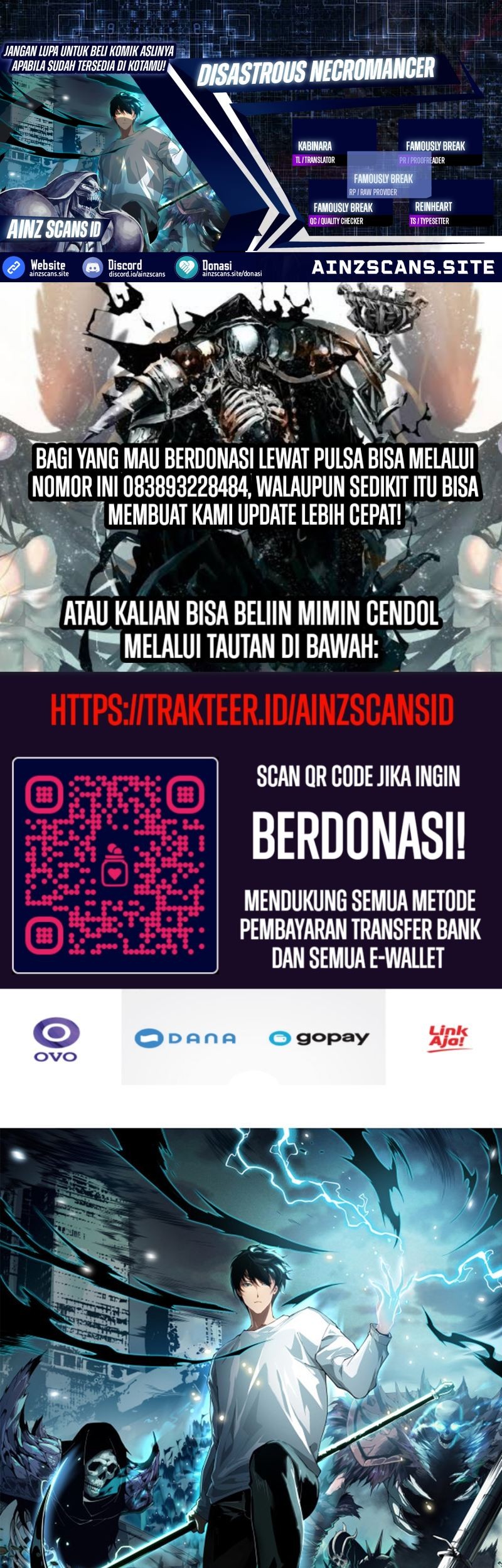 Komik Disastrous Necromancer Chapter 12 gambar 1
