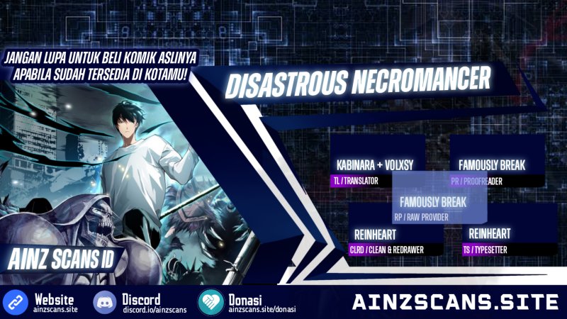 Komik Disastrous Necromancer Chapter 13 gambar 1