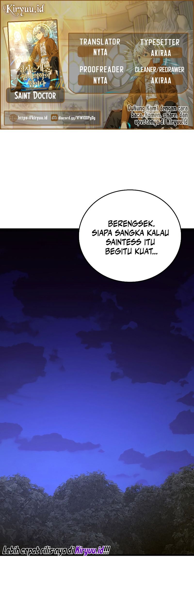 Komik To Hell With Being a Saint, I’m a Doctor Chapter 58 gambar 1
