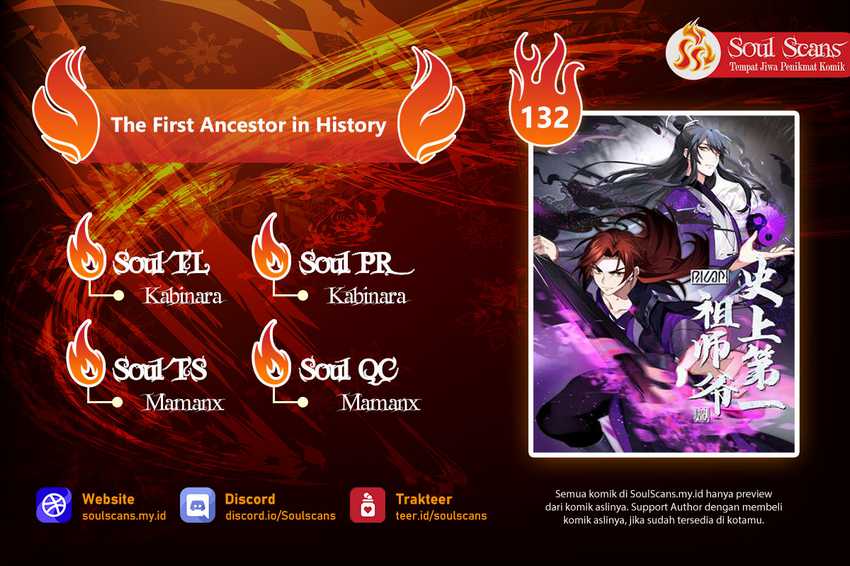 Komik The First Ancestor in History Chapter 132 gambar 1