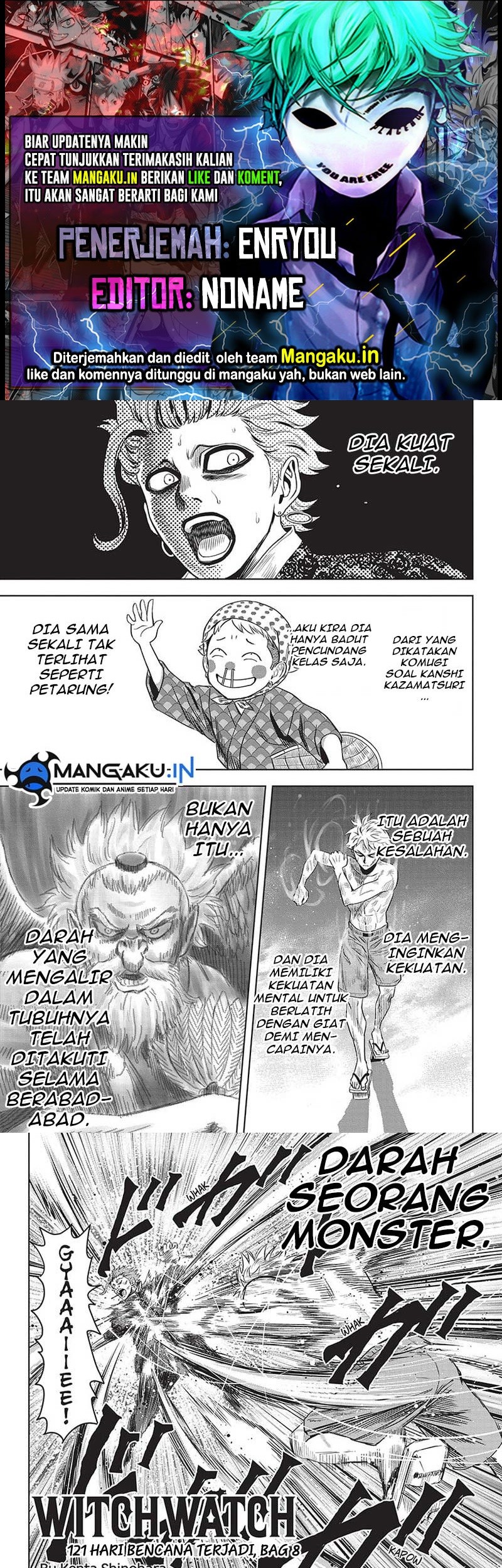 Komik Witch Watch Chapter 121 gambar 1