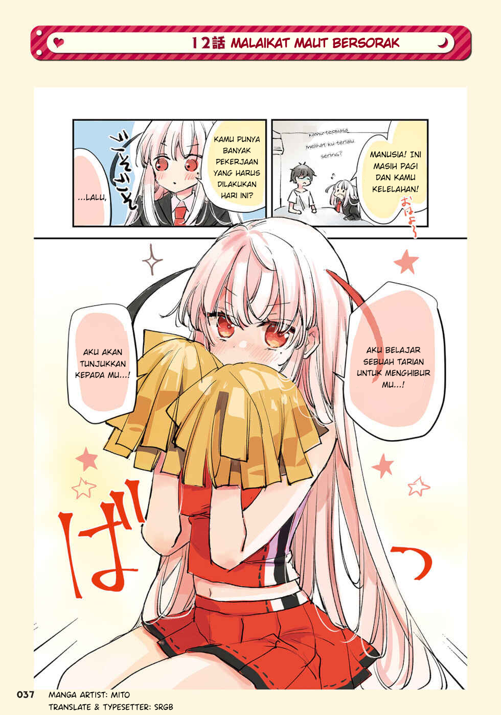 Komik The Grim Reaper Falls in Love With a Human Chapter 12 gambar 1