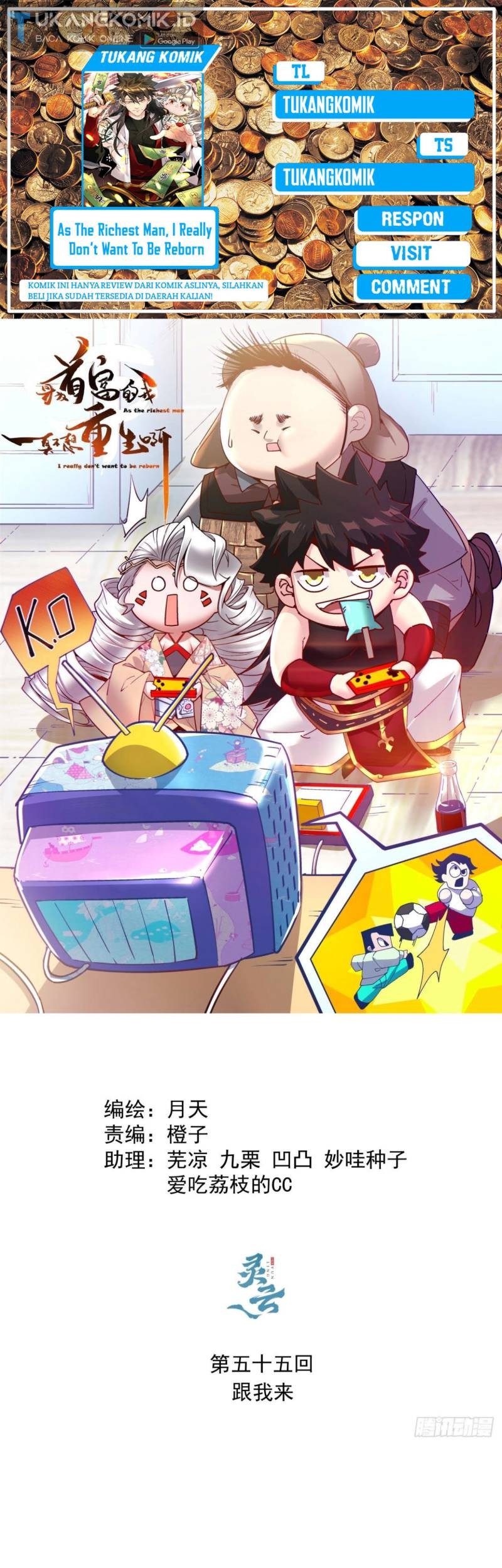Komik As The Richest Man, I Really Don’t Want To Be Reborn Chapter 55 gambar 1