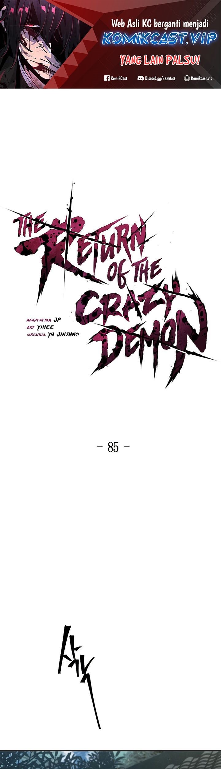 Manhwa Return of the Mad Demon Chapter 85 gambar 2