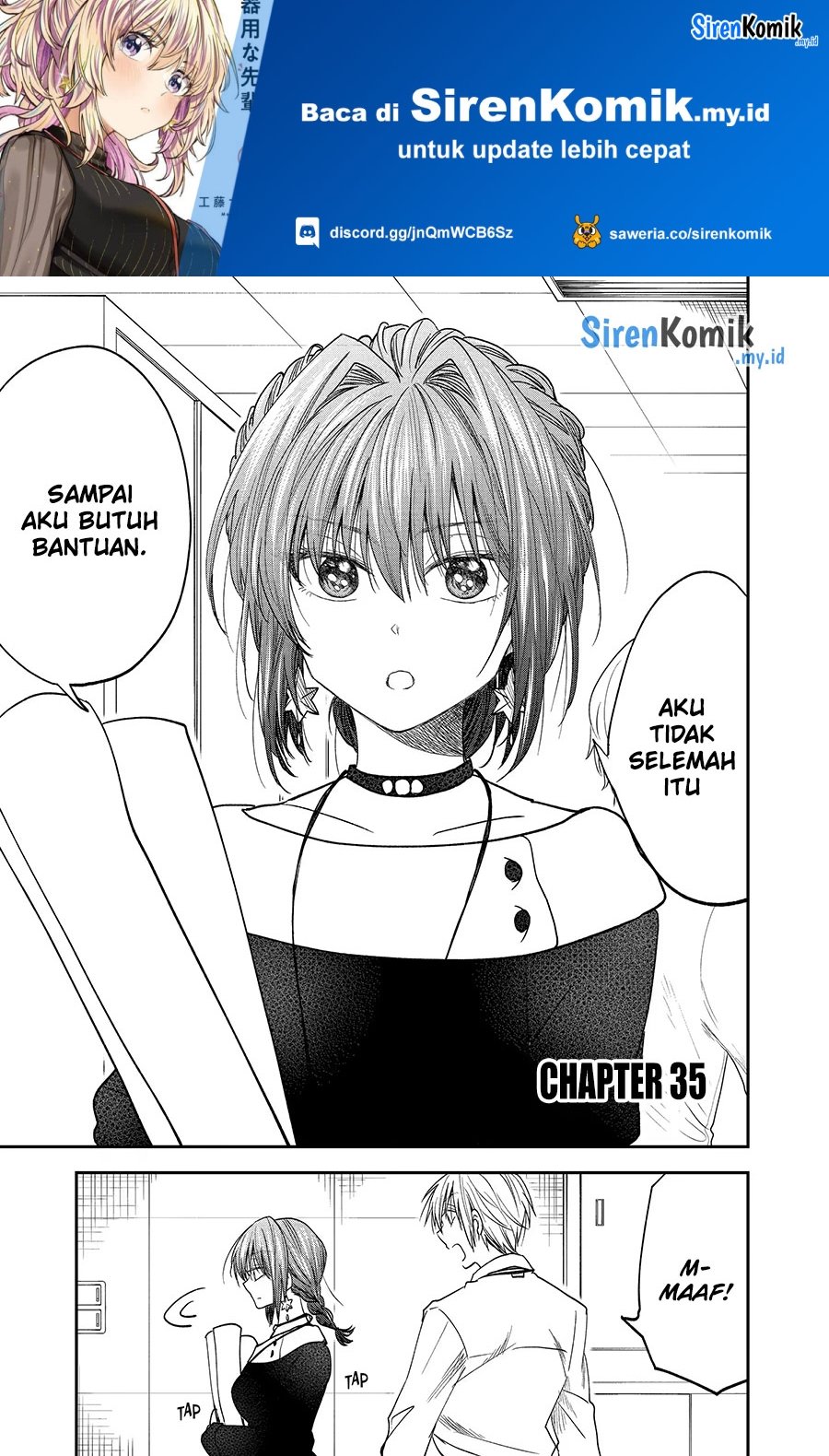 Awkward Senpai Serialization Chapter 35 - Halaman 2