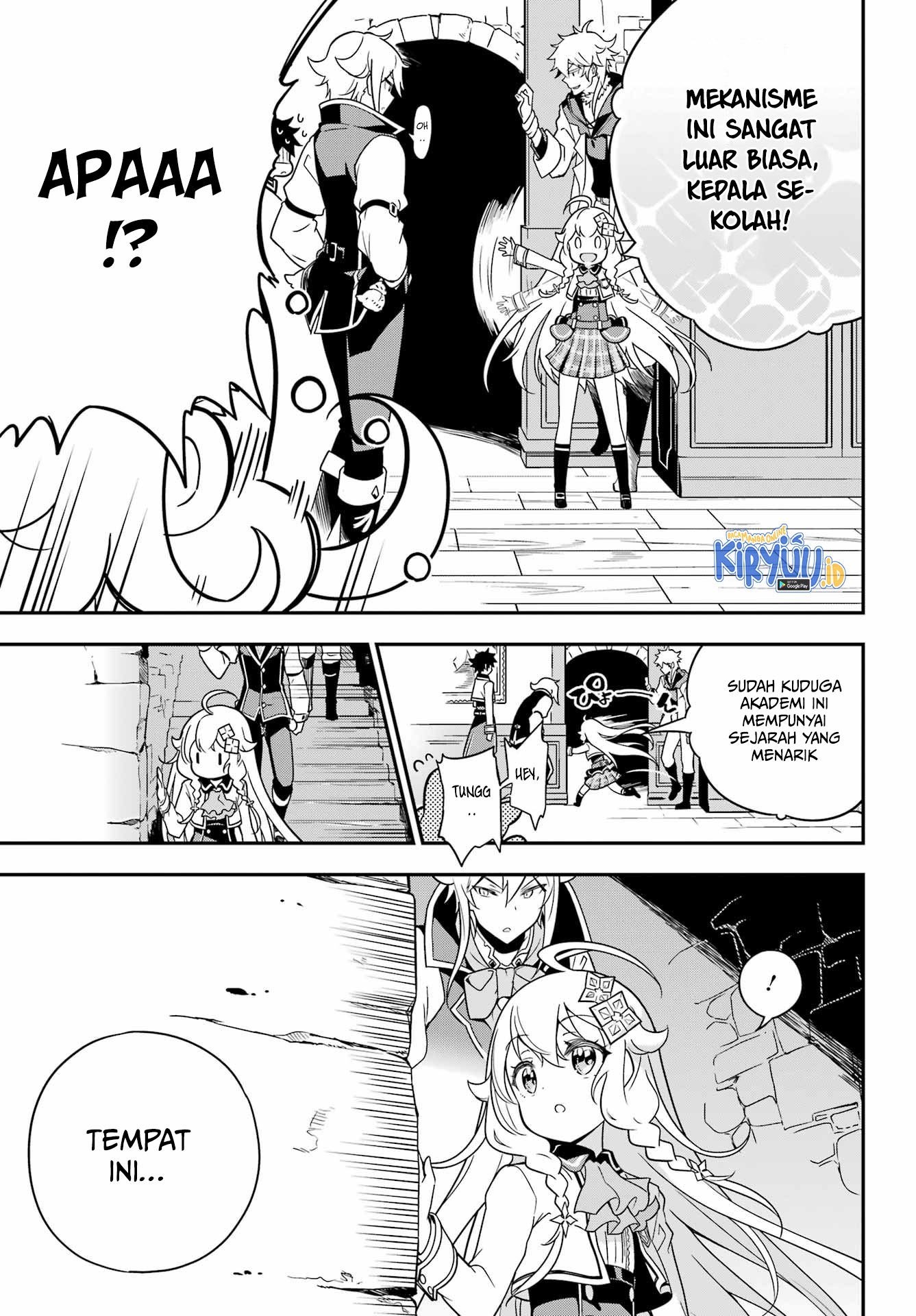 Chichi wa Eiyuu, Haha wa Seirei, Musume no Watashi wa Tenseisha Chapter 41 - Halaman 28