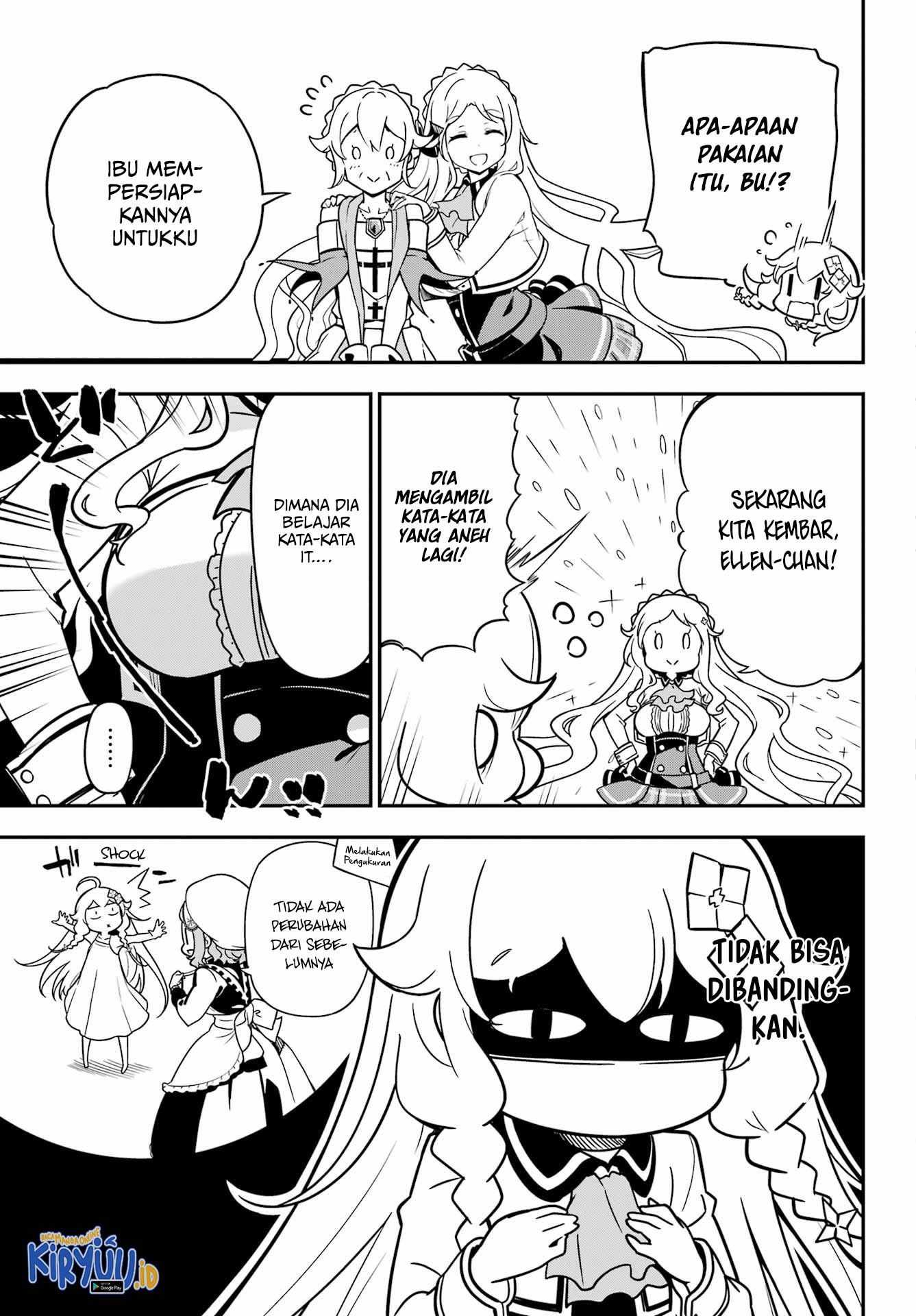 Chichi wa Eiyuu, Haha wa Seirei, Musume no Watashi wa Tenseisha Chapter 41 - Halaman 9