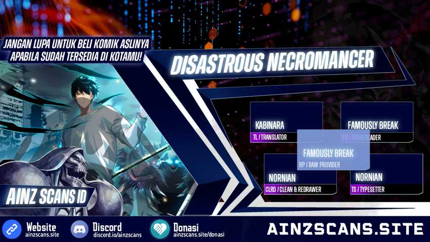 Komik Disastrous Necromancer Chapter 14 gambar 1
