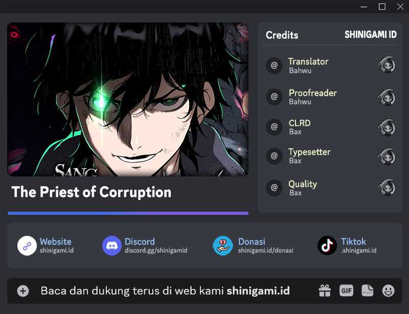 Komik The Priest of Corruption Chapter 20 gambar 1