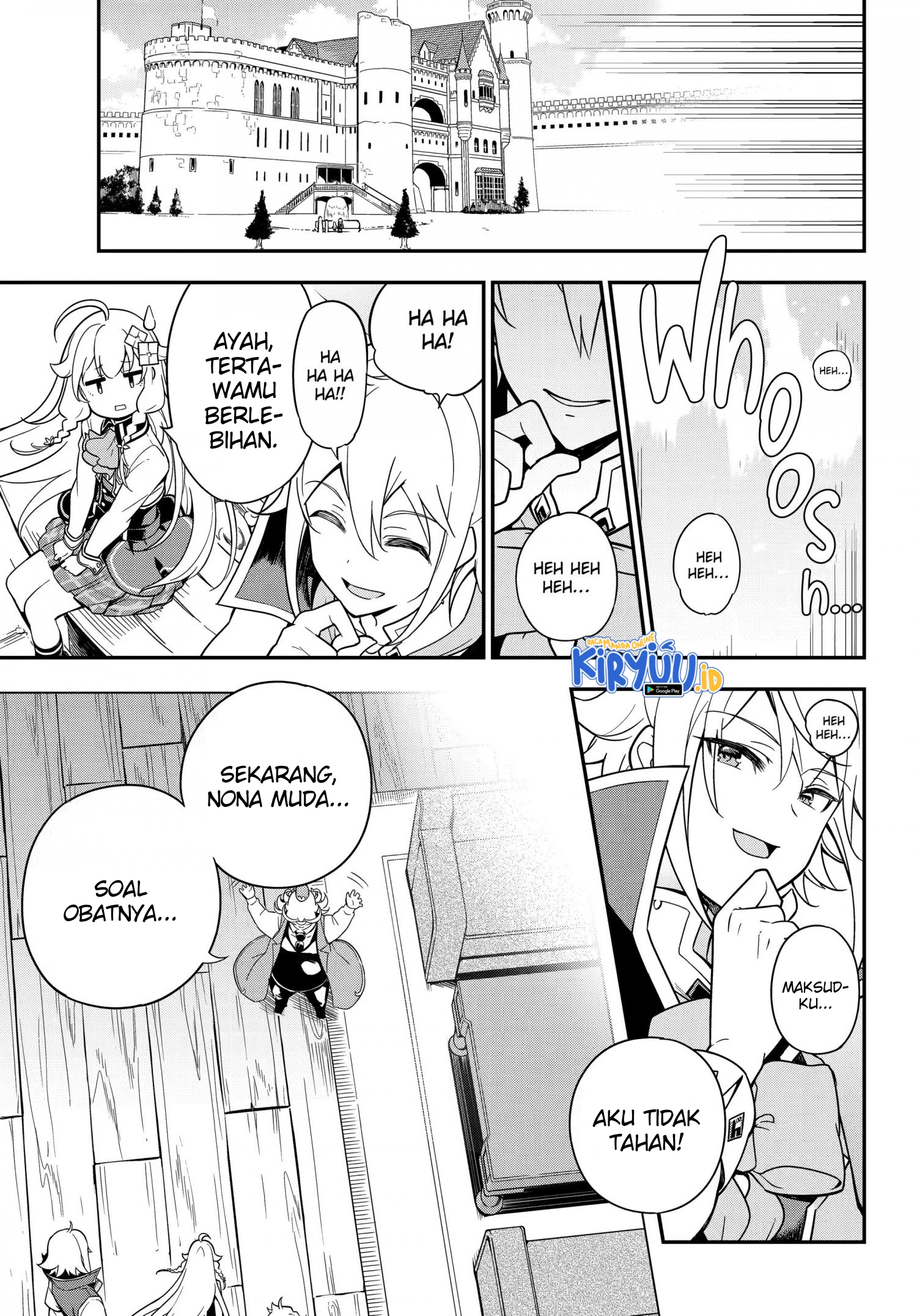 Chichi wa Eiyuu, Haha wa Seirei, Musume no Watashi wa Tenseisha Chapter 42 - Halaman 3