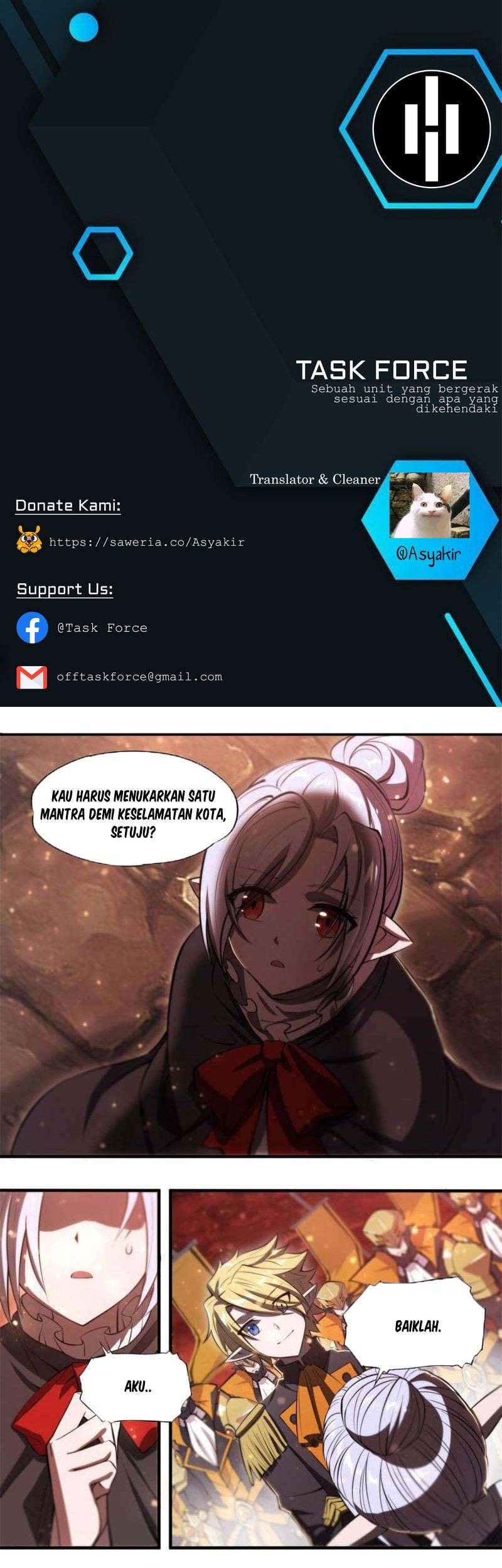 Komik The Blood Princess And The Knight Chapter 261 gambar 1