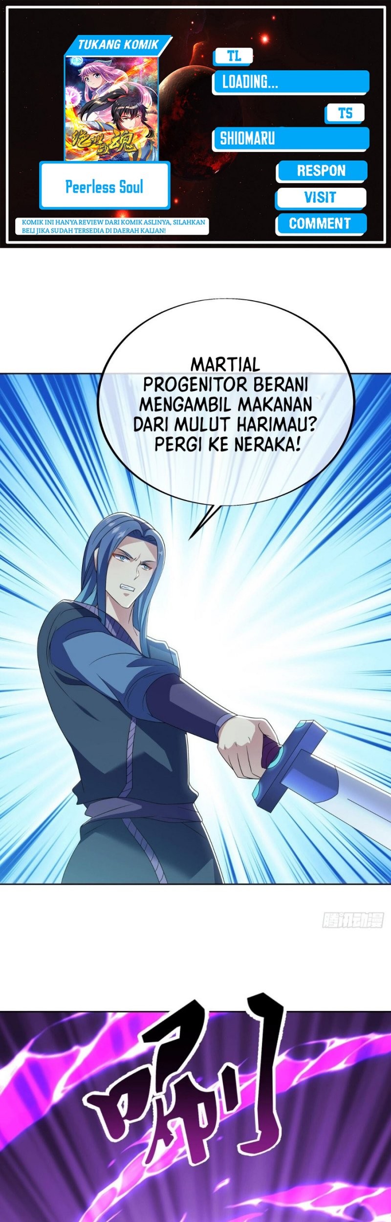 Komik Peerless Soul Chapter 522 gambar 1