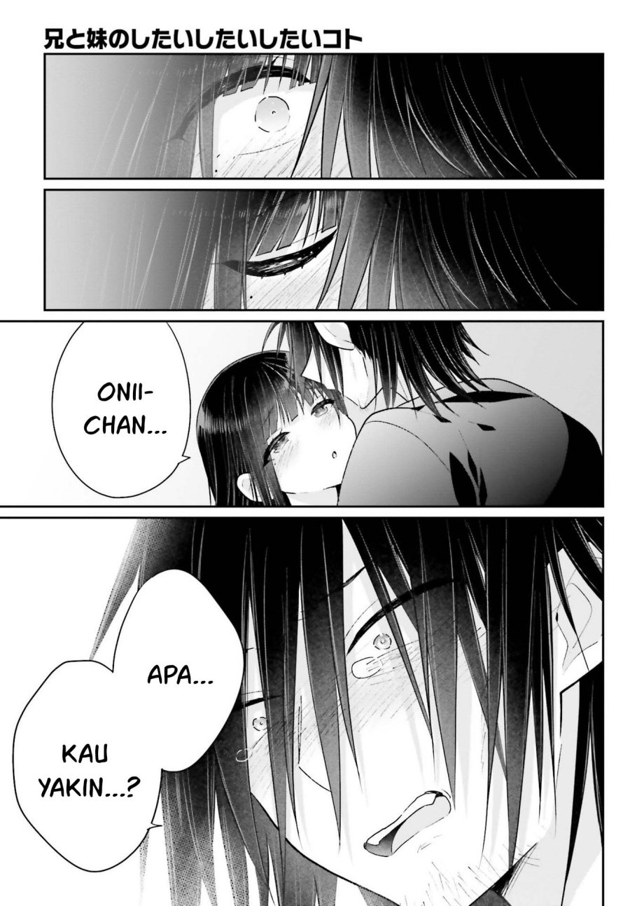 Ani to Imouto no Shitai Shitai Shitai Koto Chapter 15.2 - Halaman 4