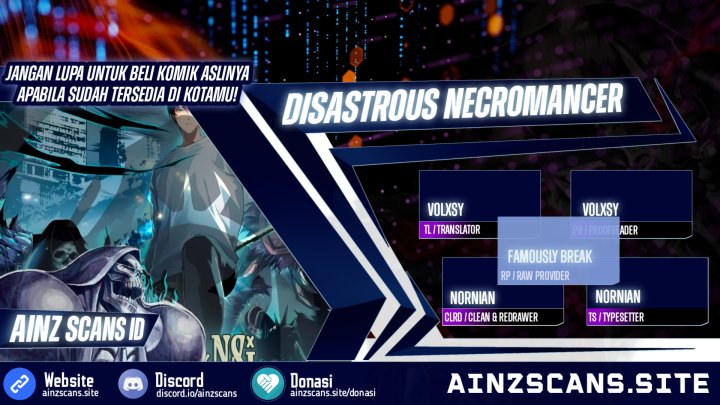 Komik Disastrous Necromancer Chapter 15 gambar 1