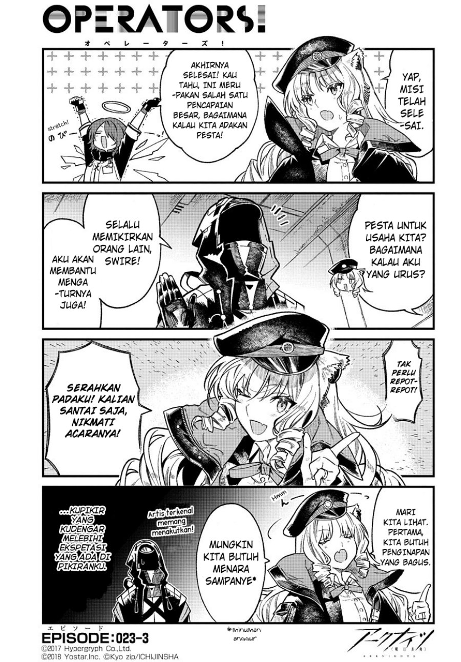 Arknights: OPERATORS! Chapter 23 - Halaman 3