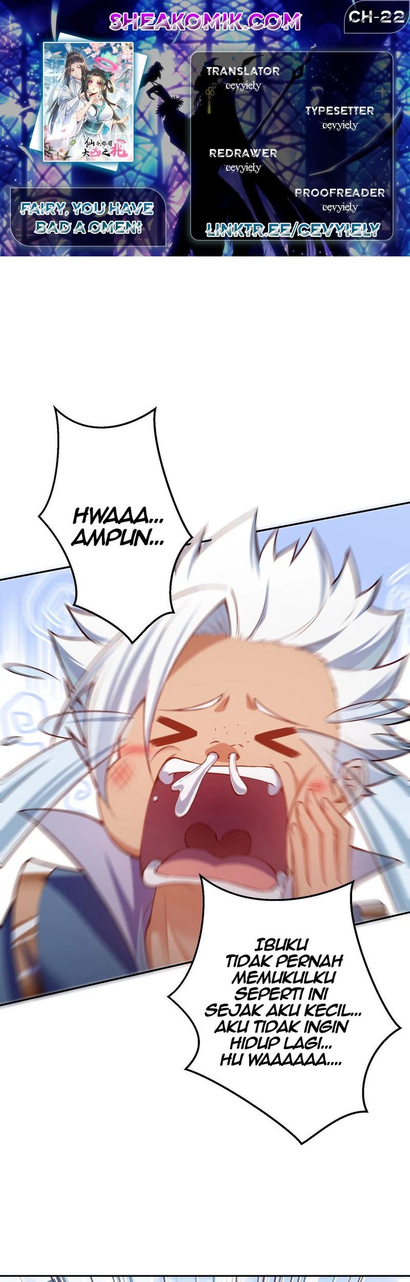 Komik Fairy, You have a Bad Omen! Chapter 22 gambar 1