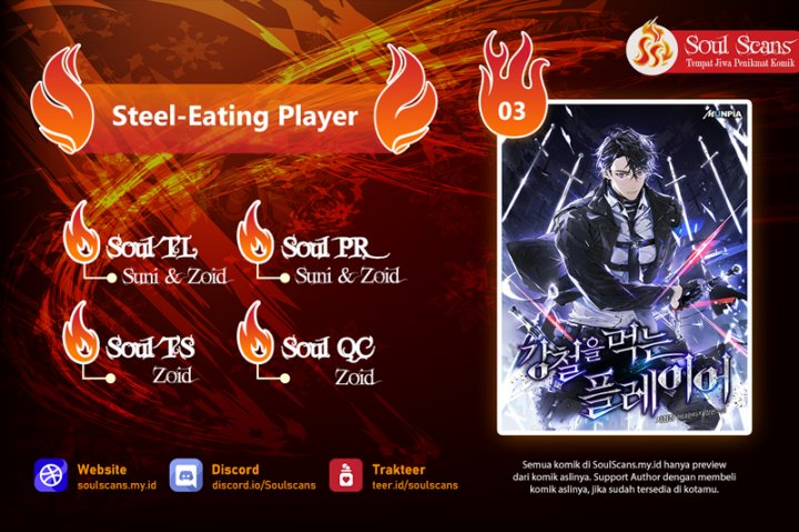 Komik Steel-Eating Player Chapter 03 gambar 1