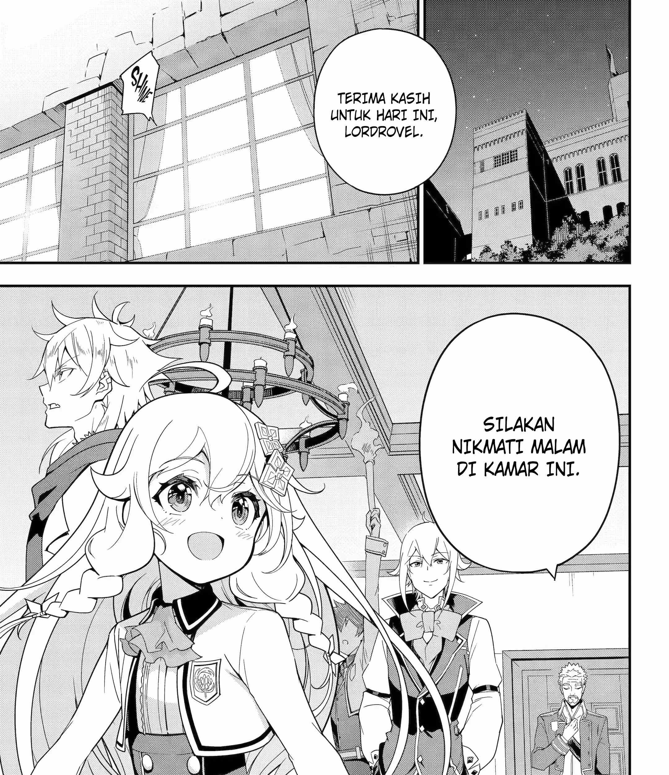 Manga Chichi wa Eiyuu, Haha wa Seirei, Musume no Watashi wa Tenseisha Chapter 46.1 gambar 2