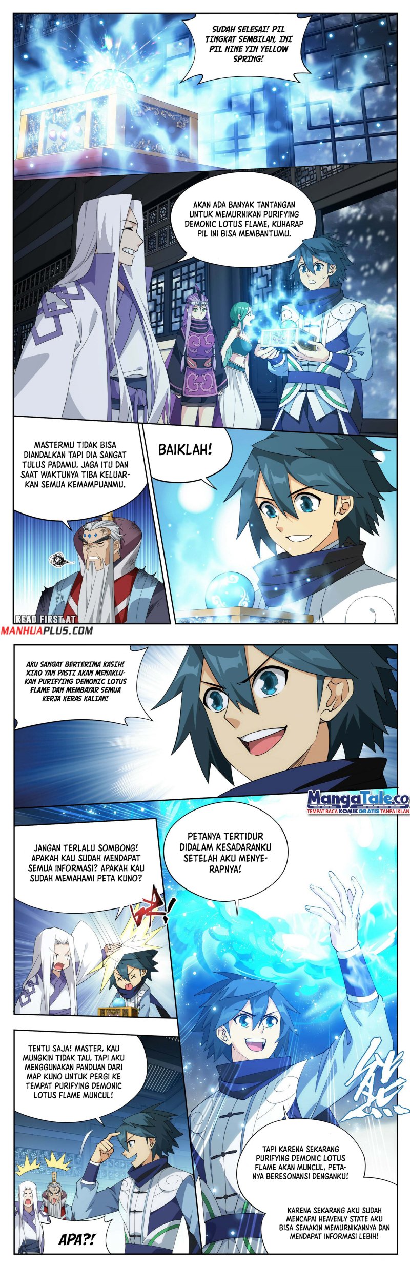 Battle Through the Heavens Chapter 413 - Halaman 11