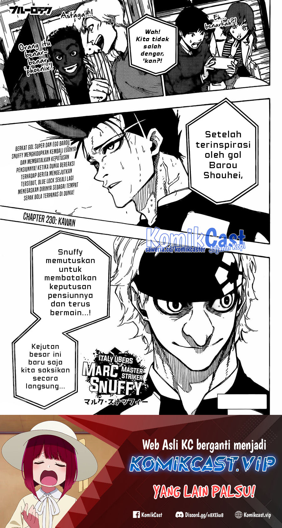 Blue Lock Chapter 230 - Halaman 2