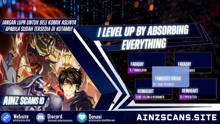 Komik I Level Up By Absorbing Everything Chapter 12 gambar 1