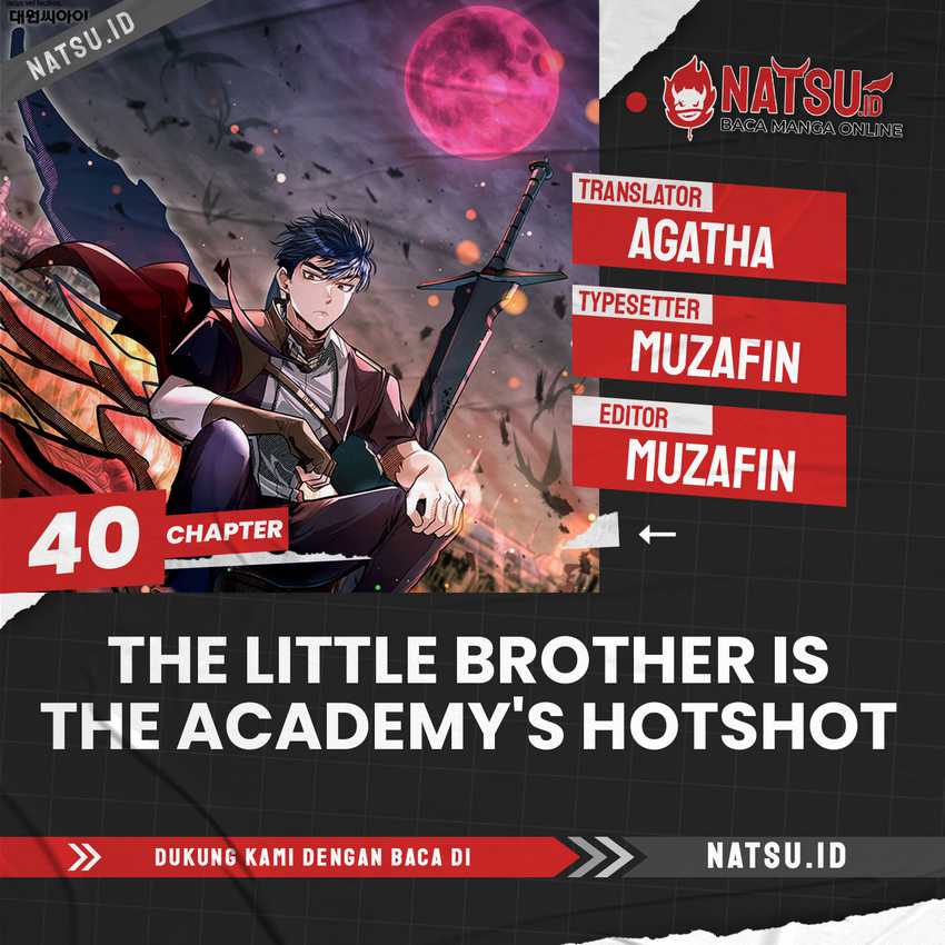 Komik The Little Brother Is the Academy’s Hotshot Chapter 40 gambar 1