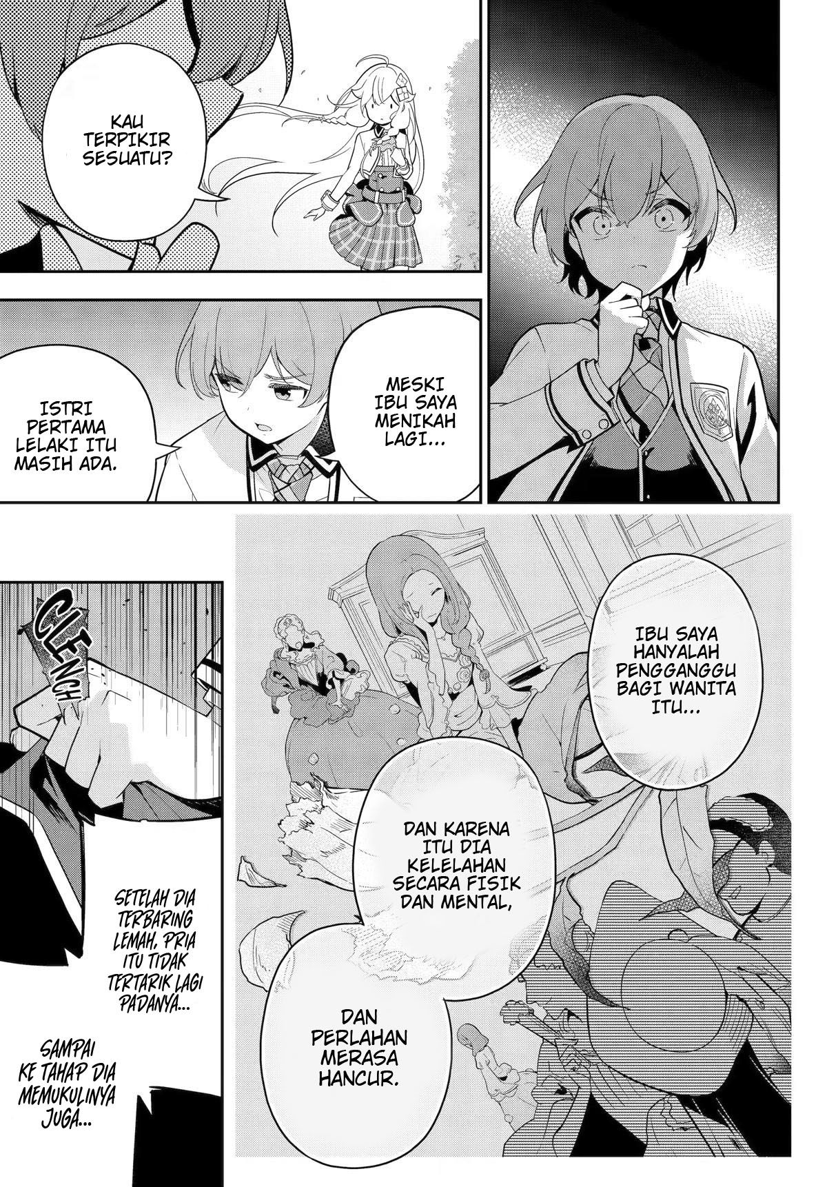 Chichi wa Eiyuu, Haha wa Seirei, Musume no Watashi wa Tenseisha Chapter 49 - Halaman 29