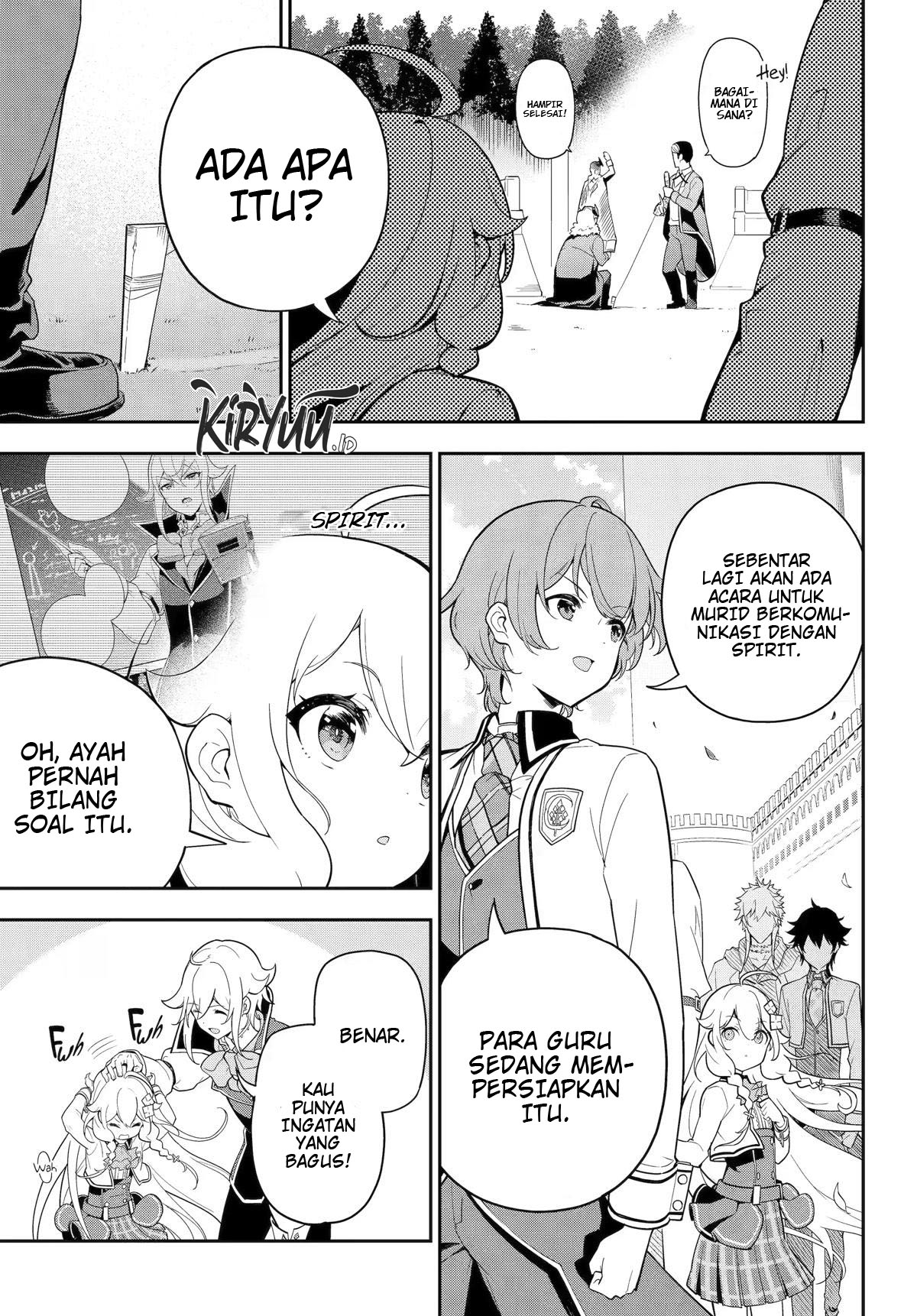 Chichi wa Eiyuu, Haha wa Seirei, Musume no Watashi wa Tenseisha Chapter 49 - Halaman 3