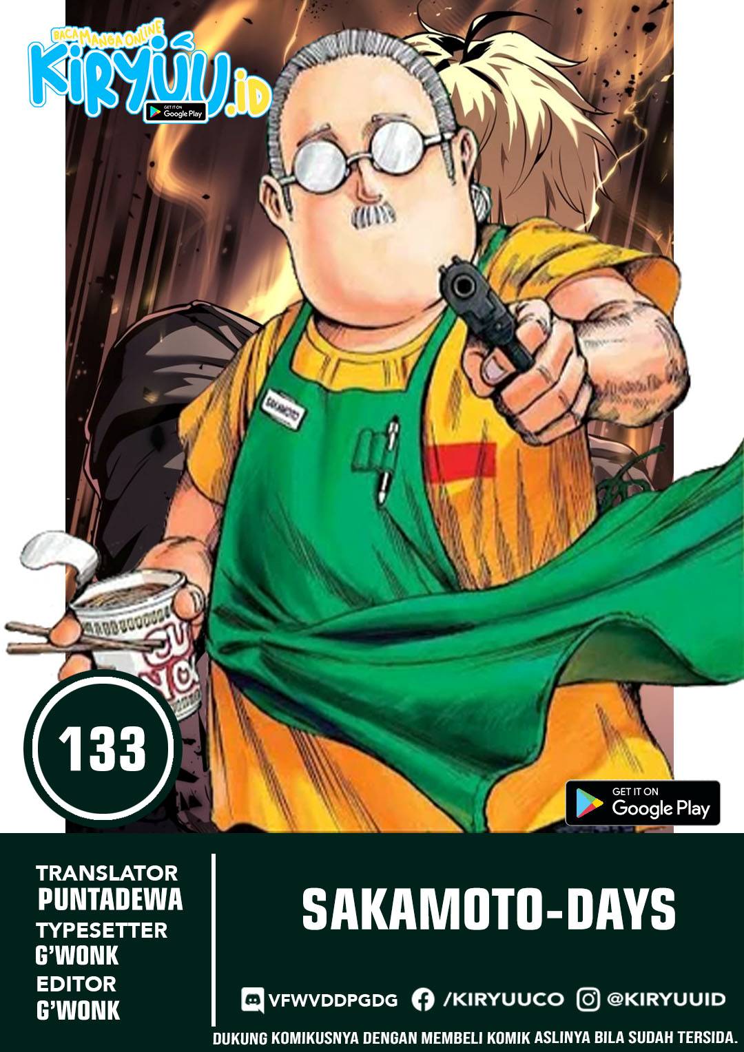 Komik Sakamoto Days Chapter 133 gambar 1