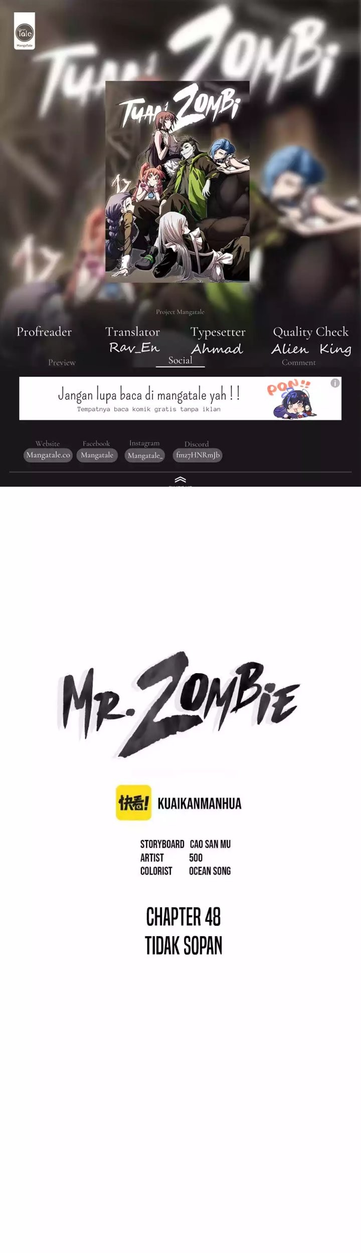 Komik Mr. Zombie Chapter 48 gambar 1