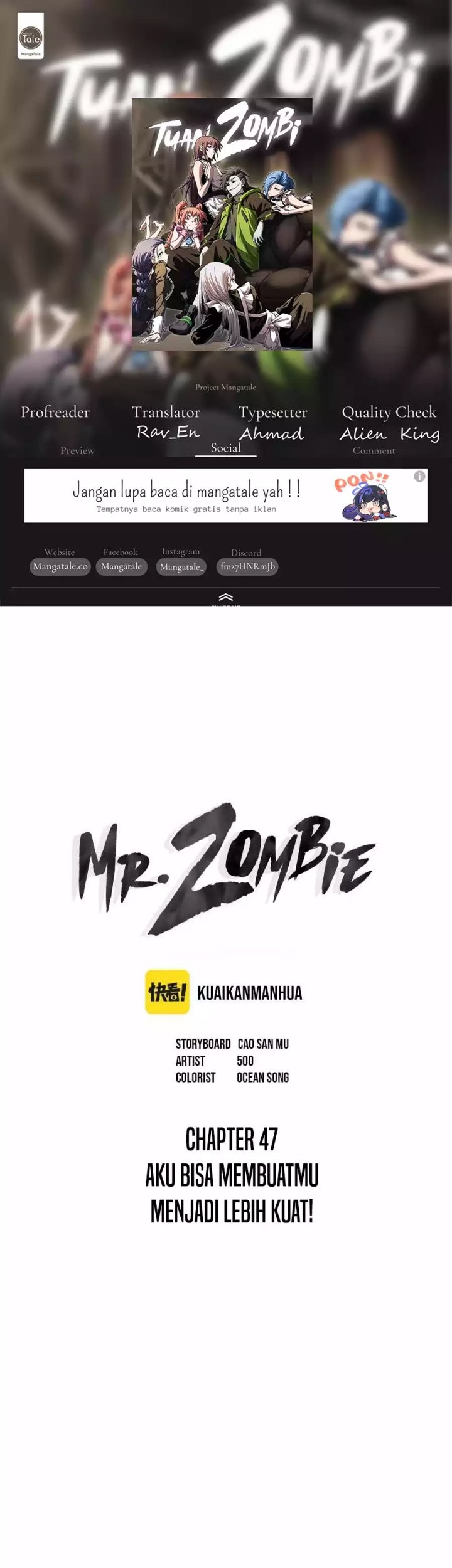 Komik Mr. Zombie Chapter 47 gambar 1