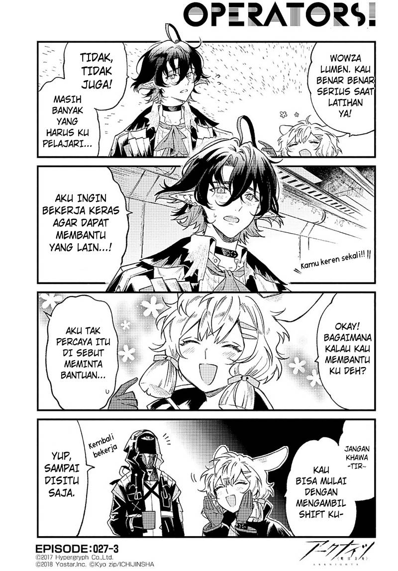 Arknights: OPERATORS! Chapter 27 - Halaman 3